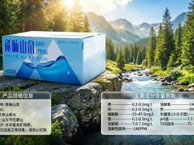 希脉山泉袋装水：蒙山冰川孕育，天生“活性”好水